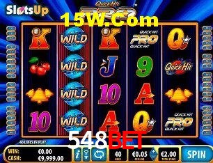 Slots com jackpots e giros grátis na 548BET